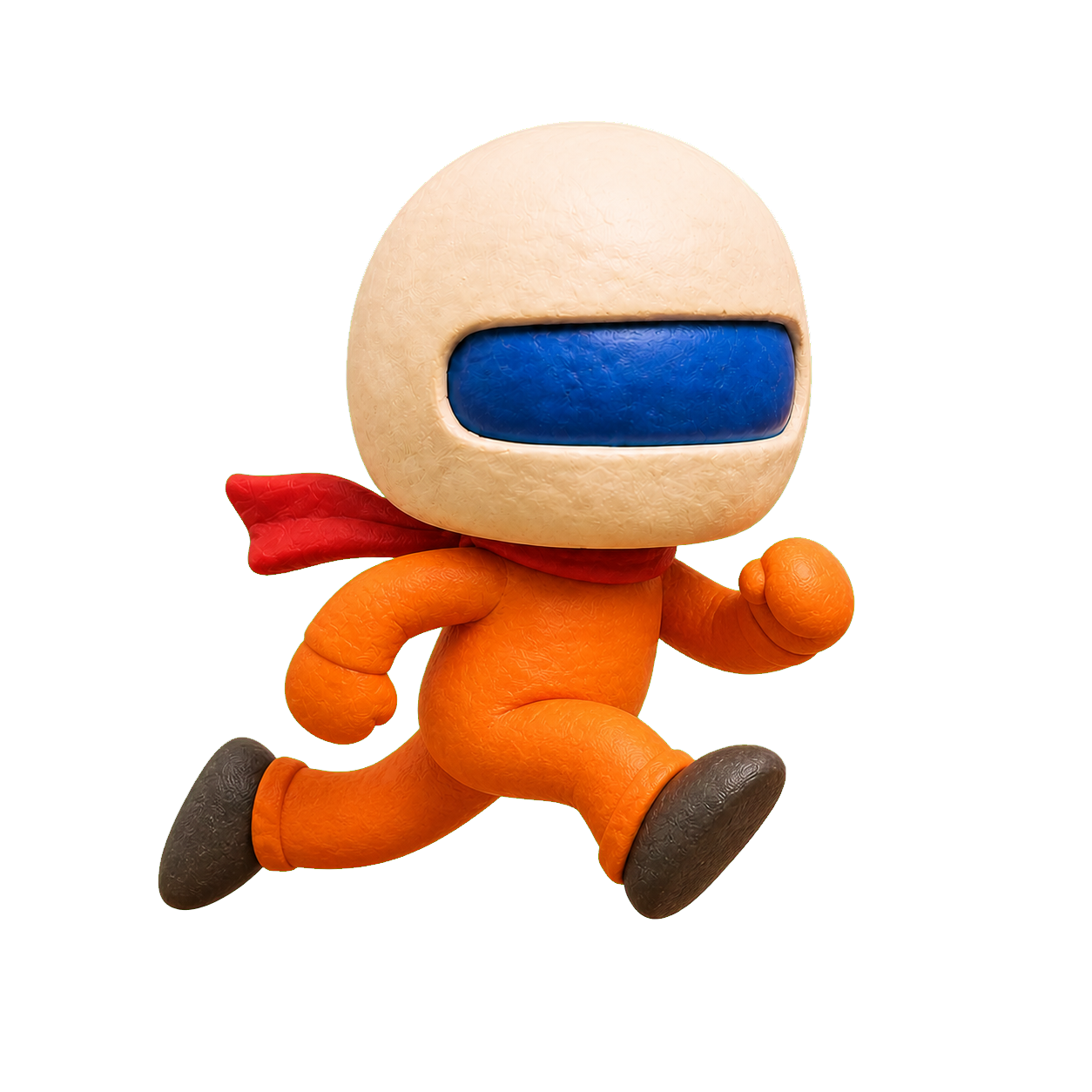 HELMET ZERO running against a backward-moving floor
